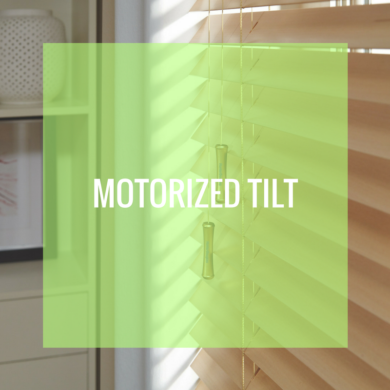 motorized tilt blinds