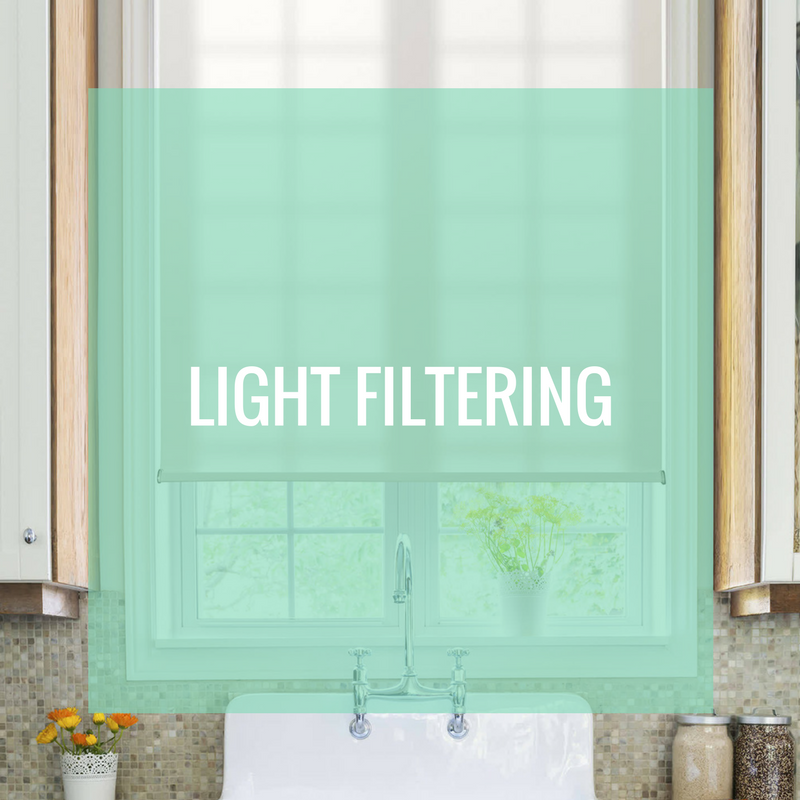 light filtering roller shades graphic