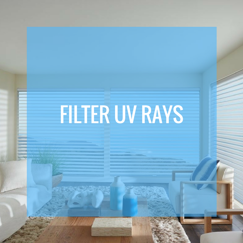 Filter UV Rays Sheer Shades graphic