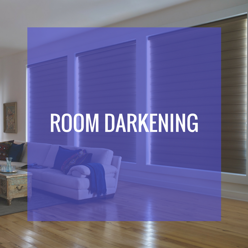Room darkening