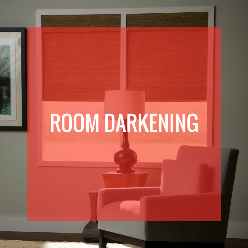 room darkening