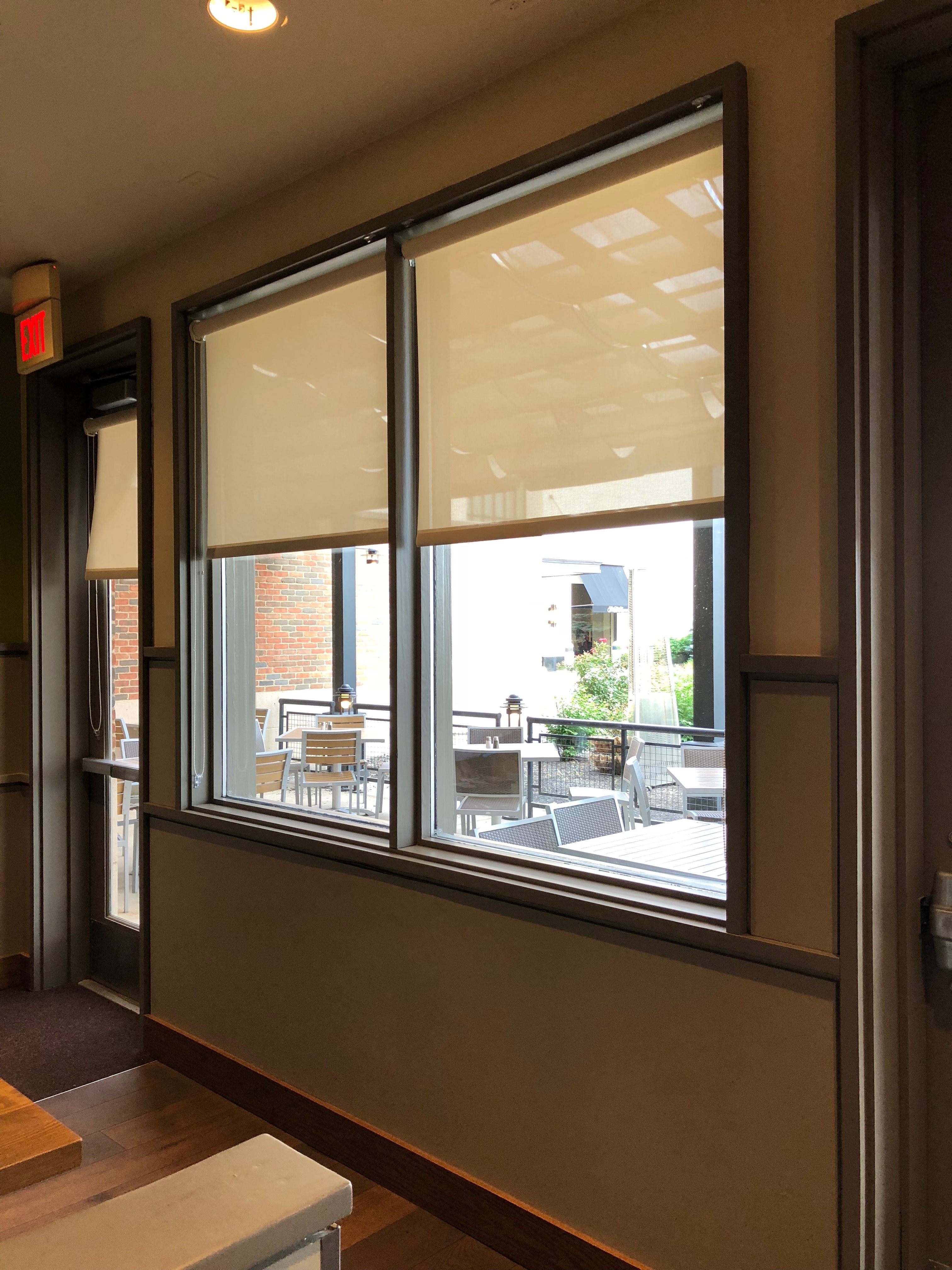 Commercial blinds and shades